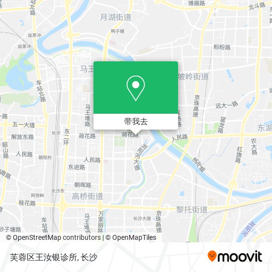 芙蓉区王汝银诊所地图