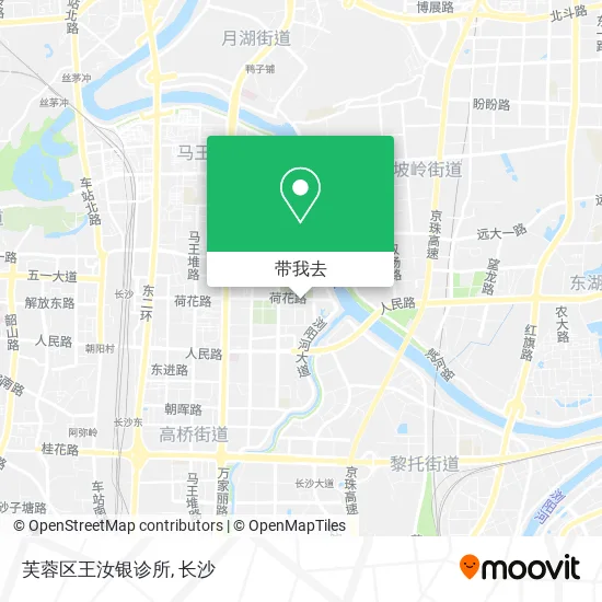 芙蓉区王汝银诊所地图