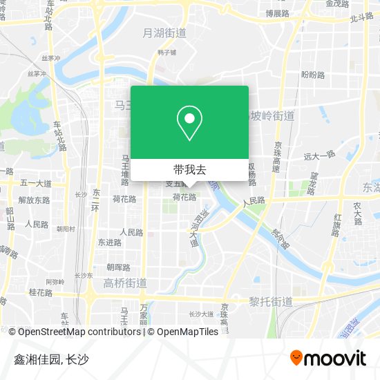 鑫湘佳园地图