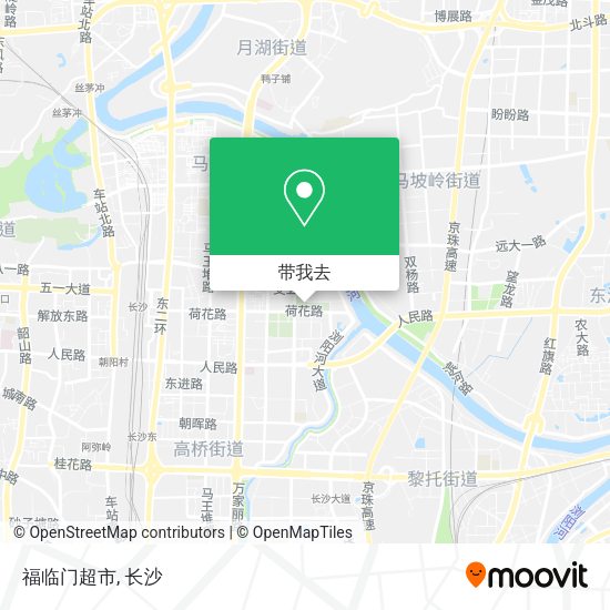 福临门超市地图