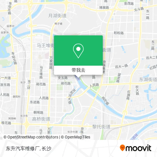 东升汽车维修厂地图