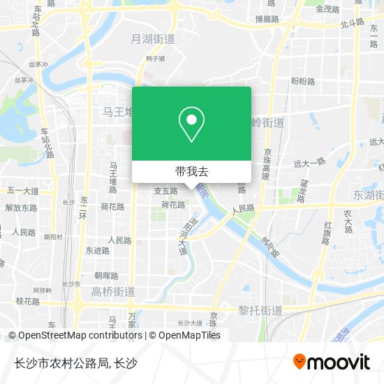 长沙市农村公路局地图