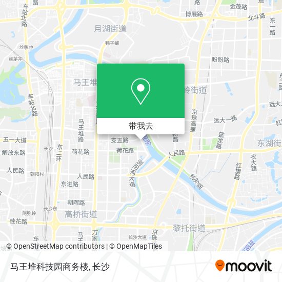 马王堆科技园商务楼地图
