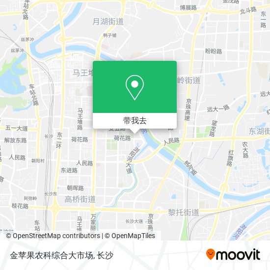 金苹果农科综合大市场地图