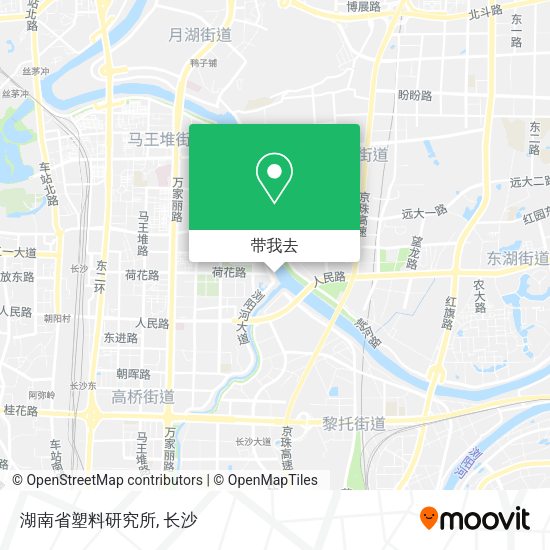 湖南省塑料研究所地图