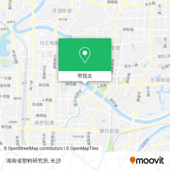 湖南省塑料研究所地图