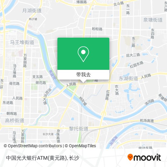 中国光大银行ATM(黄元路)地图