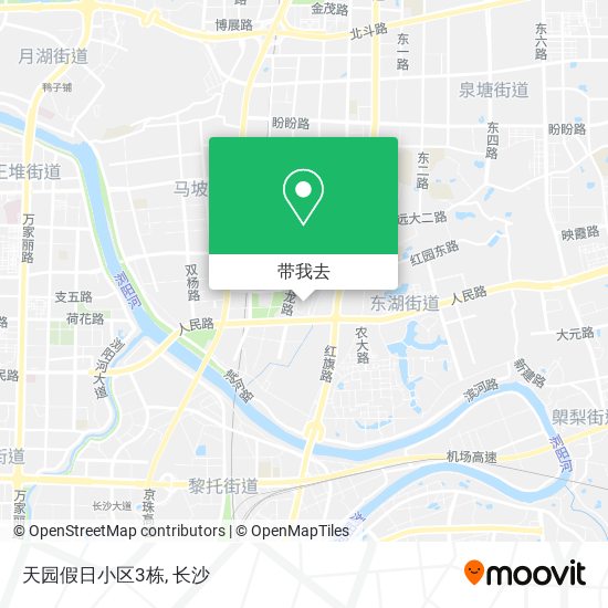 天园假日小区3栋地图
