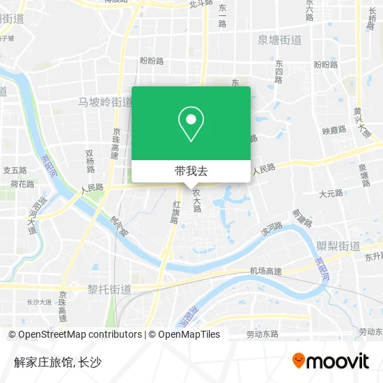 解家庄旅馆地图