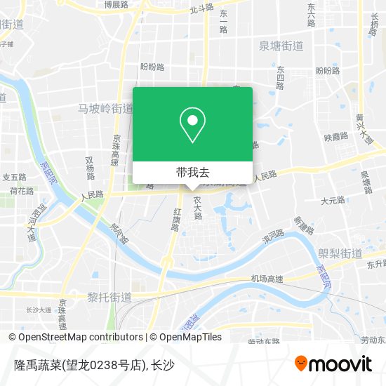 隆禹蔬菜(望龙0238号店)地图