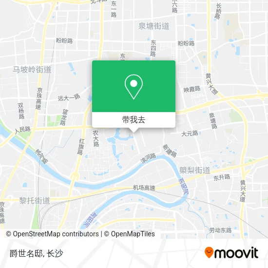 爵世名邸地图