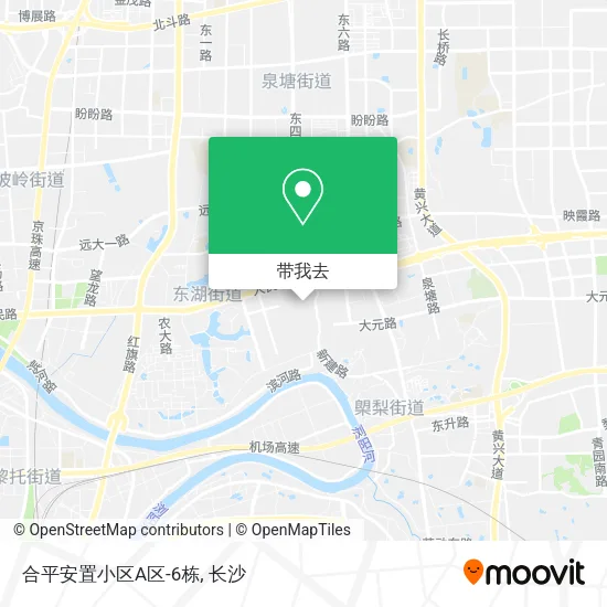 合平安置小区A区-6栋地图