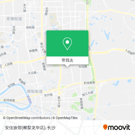 安佳旅馆(榔梨龙华店)地图