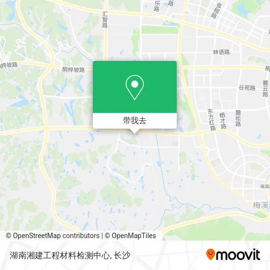 湖南湘建工程材料检测中心地图