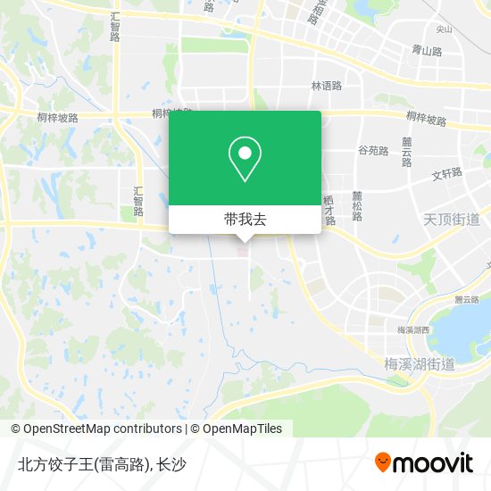 北方饺子王(雷高路)地图