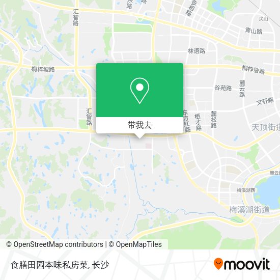 食膳田园本味私房菜地图