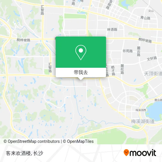 客来欢酒楼地图