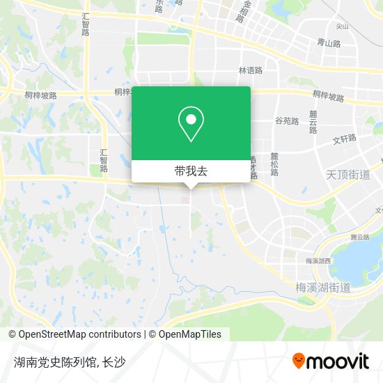 湖南党史陈列馆地图