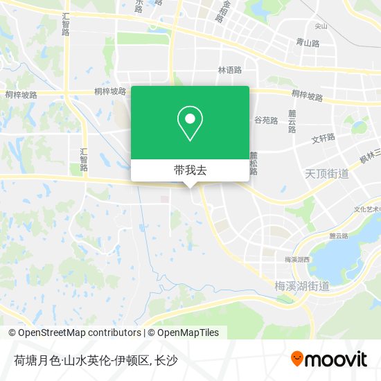 荷塘月色·山水英伦-伊顿区地图