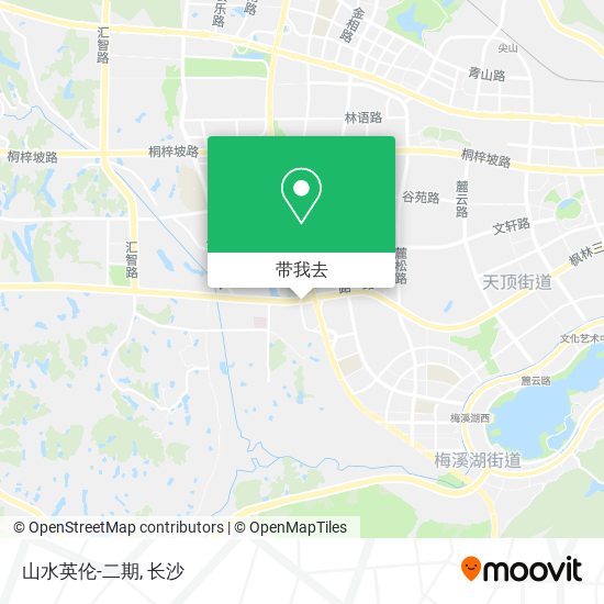 山水英伦-二期地图