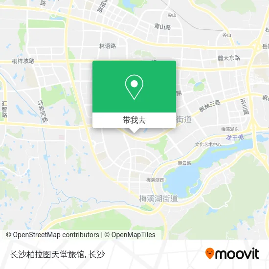 长沙柏拉图天堂旅馆地图