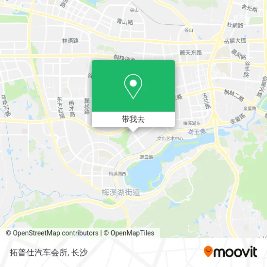 拓普仕汽车会所地图