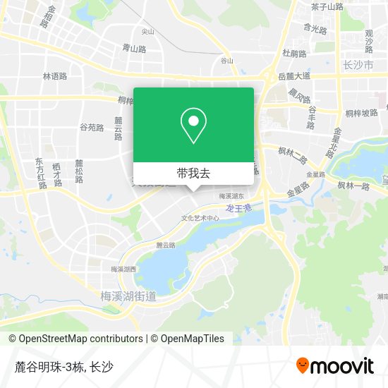 麓谷明珠-3栋地图