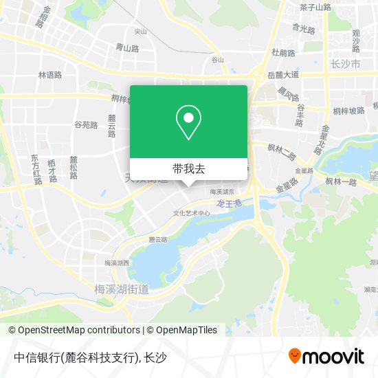中信银行(麓谷科技支行)地图