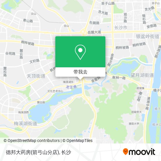 德邦大药房(箭弓山分店)地图