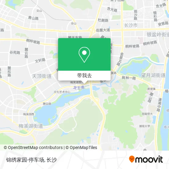 锦绣家园-停车场地图