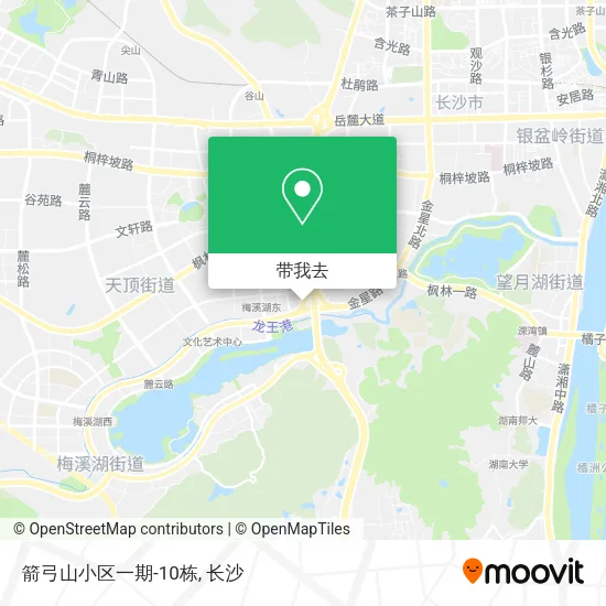 箭弓山小区一期-10栋地图