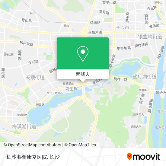 长沙湘衡康复医院地图