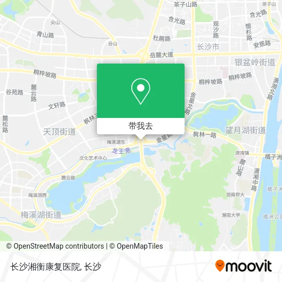 长沙湘衡康复医院地图