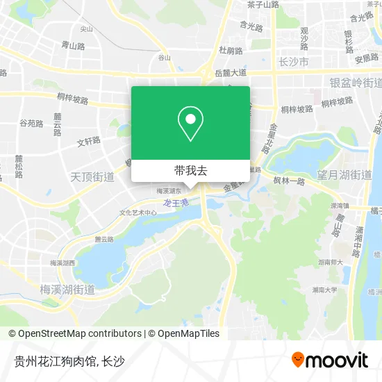 贵州花江狗肉馆地图