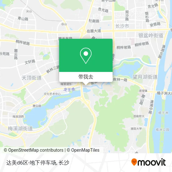 达美d6区-地下停车场地图