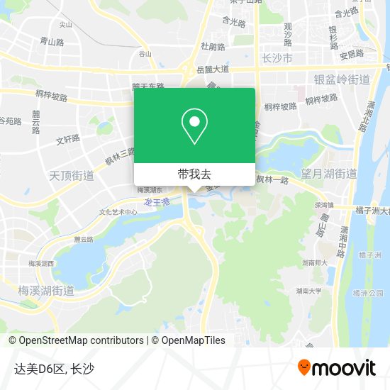 达美D6区地图
