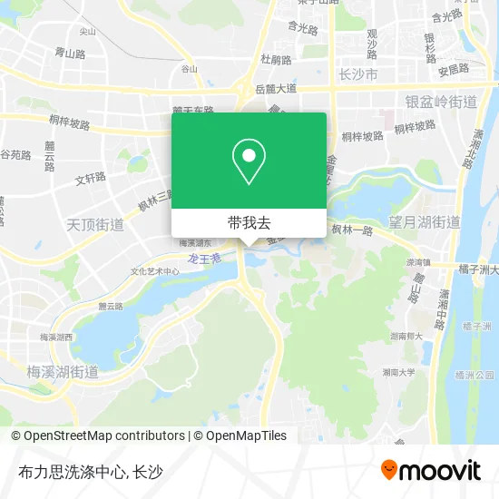 布力思洗涤中心地图