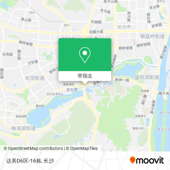 达美D6区-16栋地图