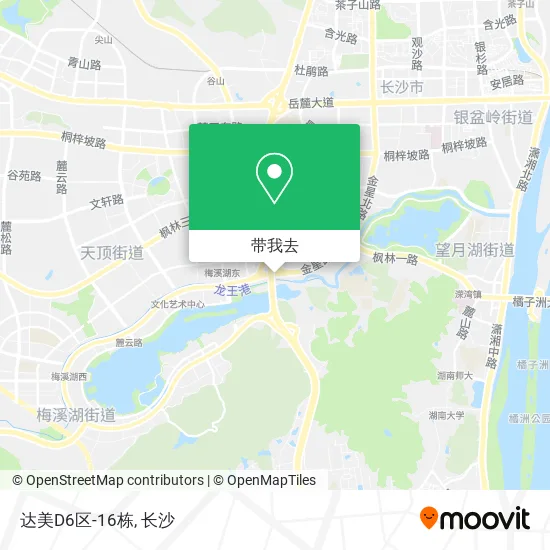 达美D6区-16栋地图