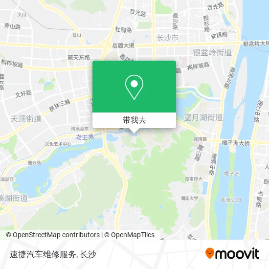 速捷汽车维修服务地图