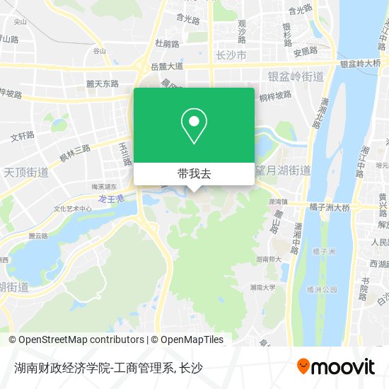 湖南财政经济学院-工商管理系地图