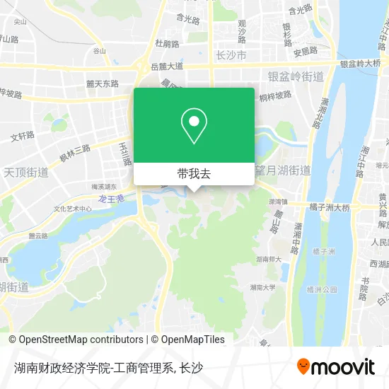 湖南财政经济学院-工商管理系地图