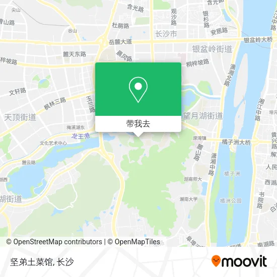 坚弟土菜馆地图