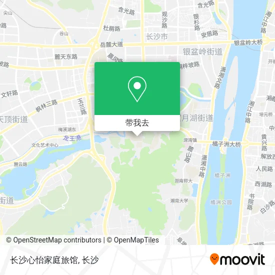 长沙心怡家庭旅馆地图