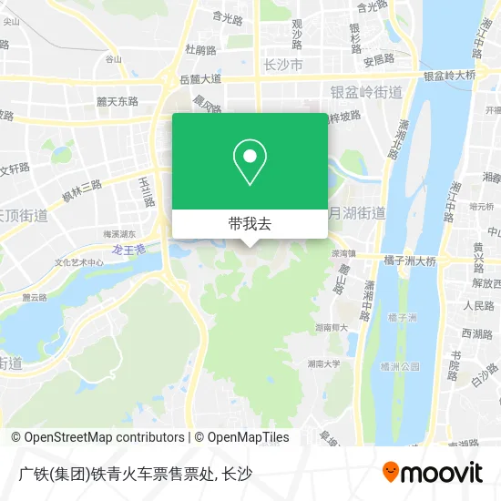 广铁(集团)铁青火车票售票处地图