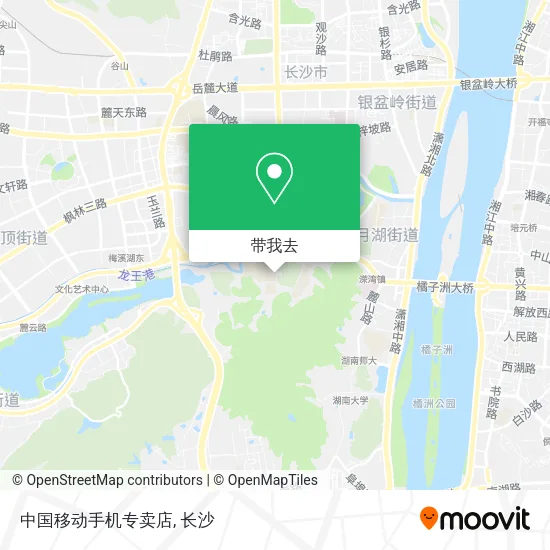 中国移动手机专卖店地图