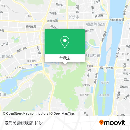 发尚烫染旗舰店地图