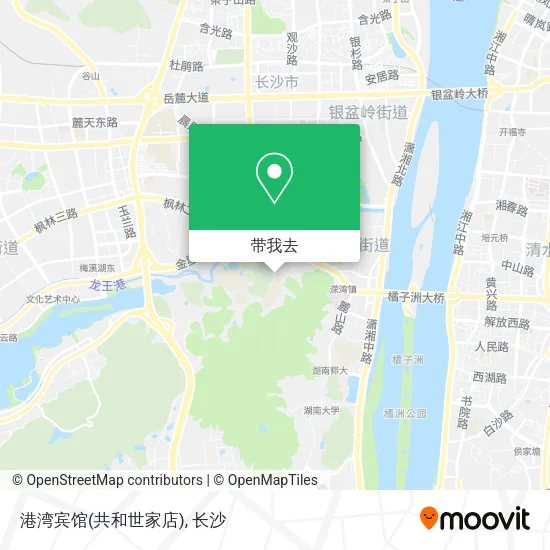 港湾宾馆(共和世家店)地图