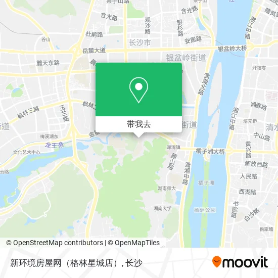 新环境房屋网（格林星城店）地图