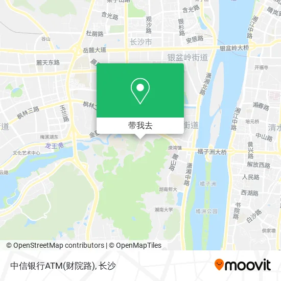中信银行ATM(财院路)地图